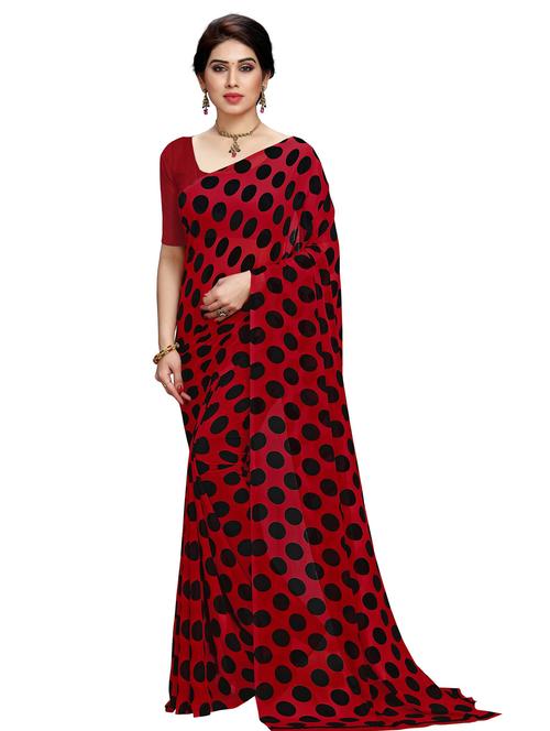 women casual wear georgette saree with blouse - 21480865 - Very Small Image - 1