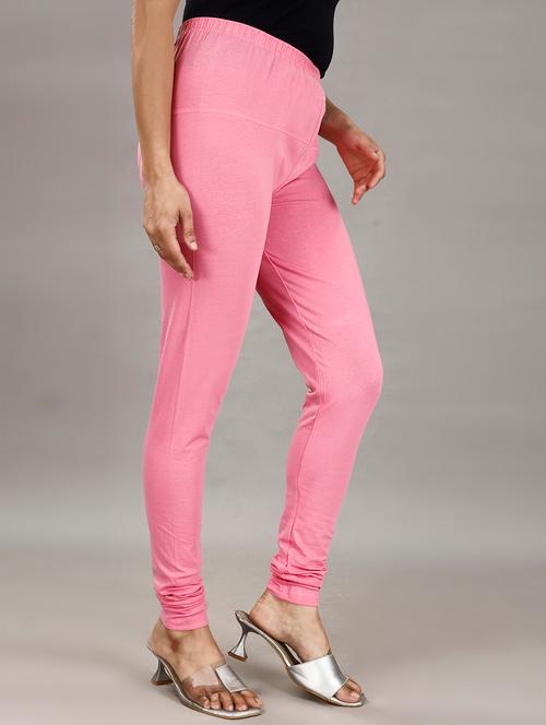 women high rise solid leggings - 21483098 - Very Small Image - 1