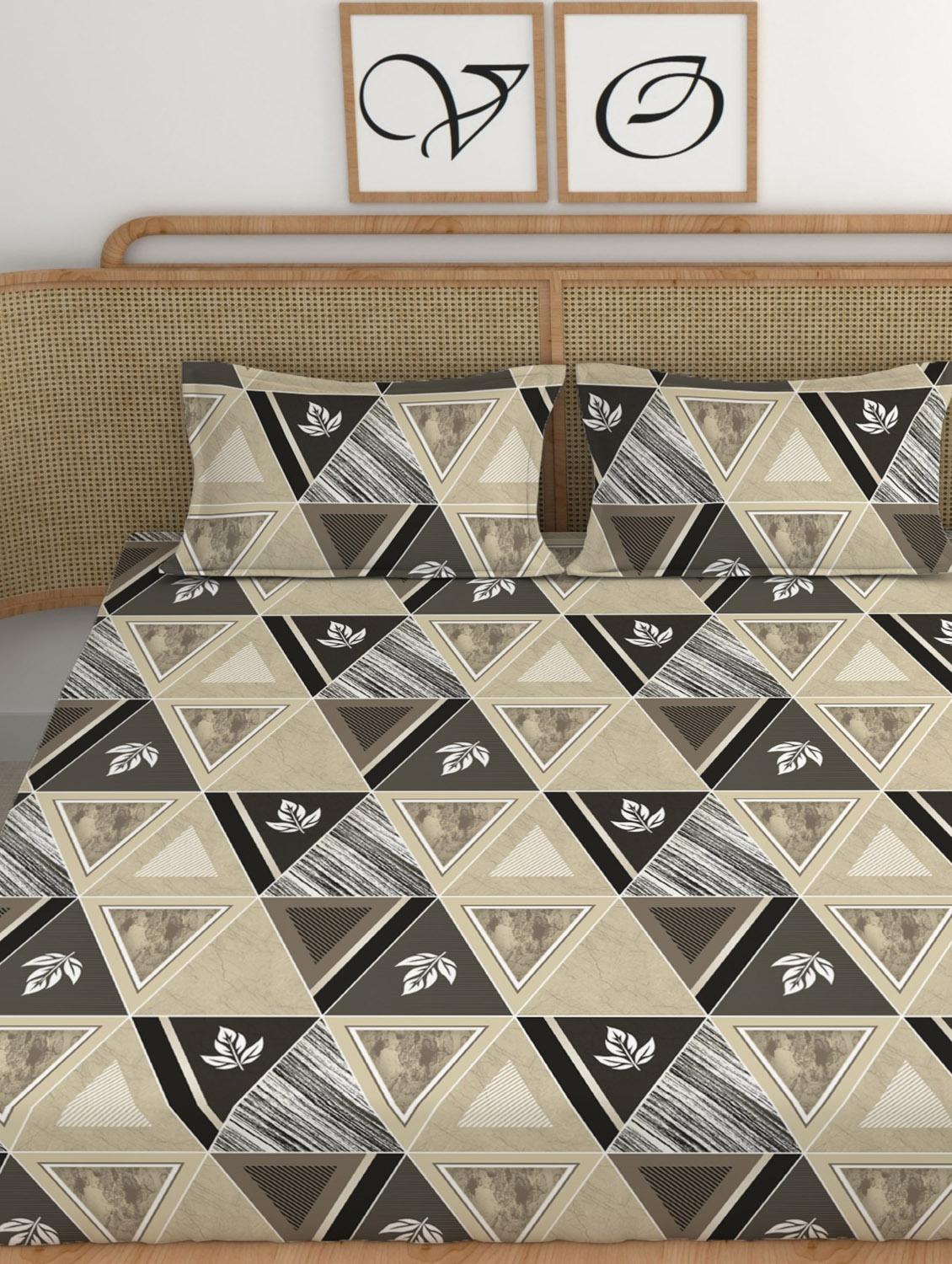 chhavi india 210 tc double king bedsheet - 21483245 - Standard Image - 2