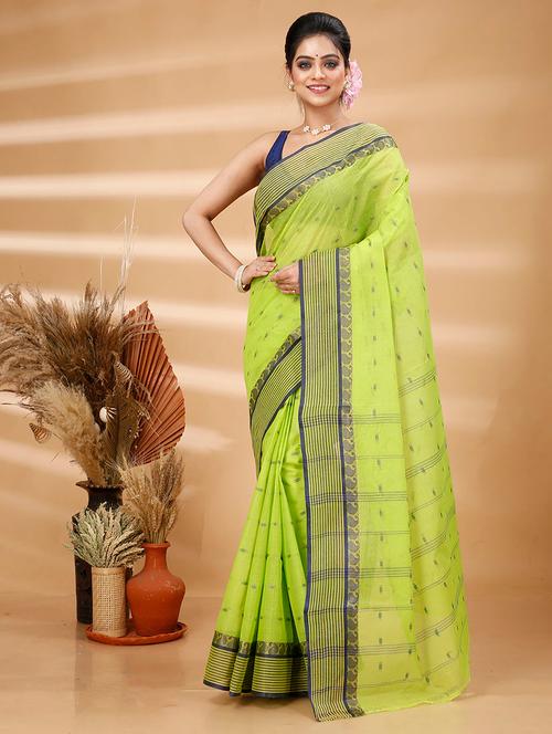 women self design tant saree - 21483524 - Very Small Image - 1