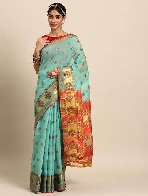 women self-designed mysore silk saree - 21485955 - Very Small Image - 1