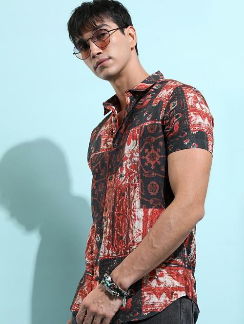 men multi color collared neck casual shirts - 21486890 - Very Small Image - 1