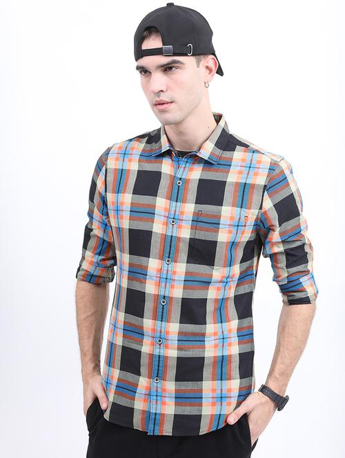 men printed collared casual shirt - 21486937 - Very Small Image - 1