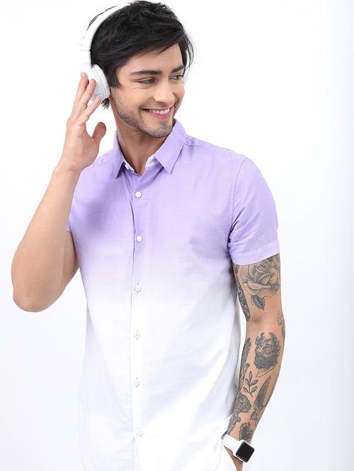 men printed collared casual shirt - 21486994 - Very Small Image - 1