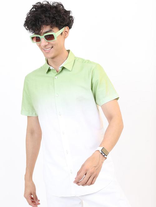 men printed collared casual shirt - 21486995 - Very Small Image - 1