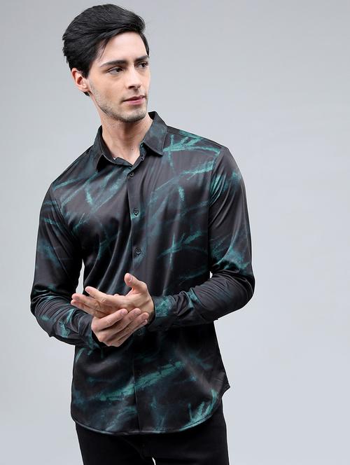 men printed collared casual shirt - 21487006 - Very Small Image - 1