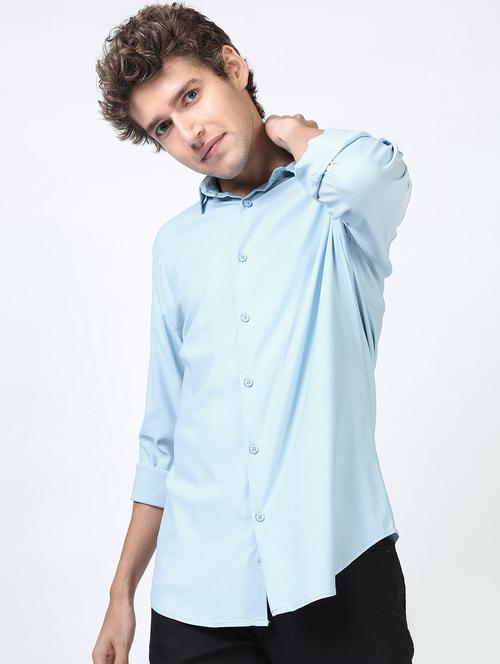 men collared long sleeves casual shirt - 21487205 - Very Small Image - 1