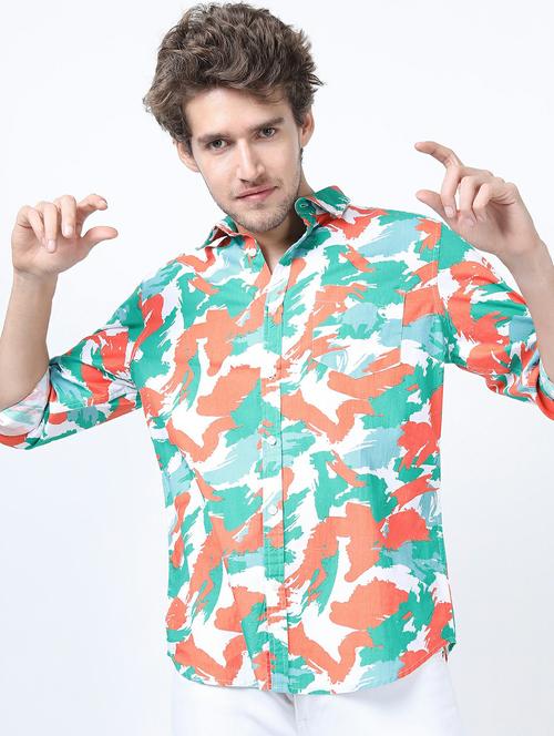 men collared long sleeves casual shirt - 21487274 - Very Small Image - 1