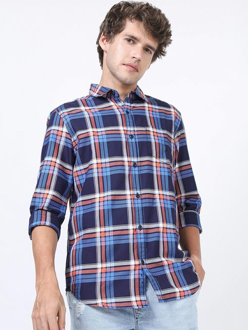 men collared long sleeves casual shirt - 21487276 - Very Small Image - 1