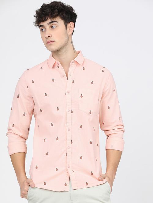 men collared long sleeves casual shirt - 21487690 - Very Small Image - 1