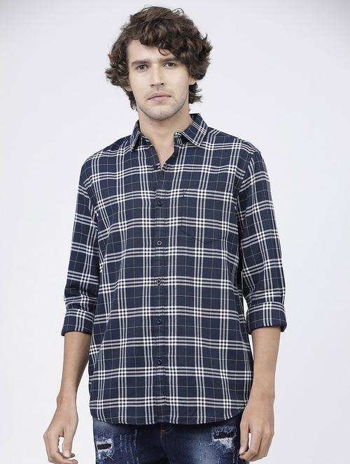 men checkered casual wear shirt - 21487847 - Very Small Image - 1