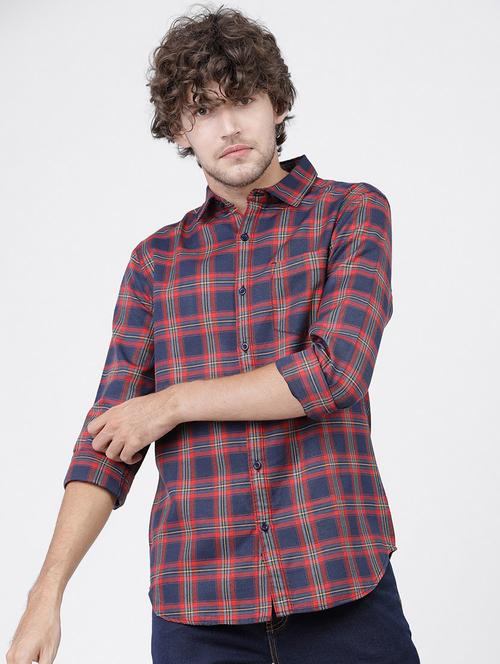 men checkered casual wear shirt - 21487873 - Very Small Image - 1