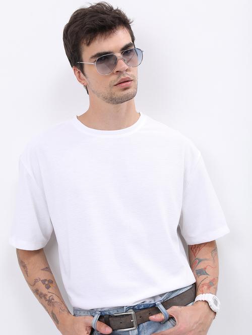 men round neck plain t-shirt - 21487994 - Very Small Image - 1