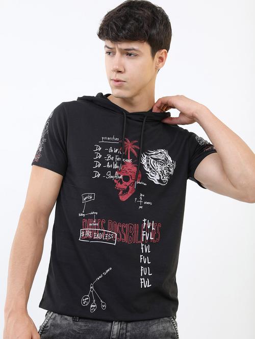 men short sleeved graphic printed t-shirt - 21488036 - Very Small Image - 1