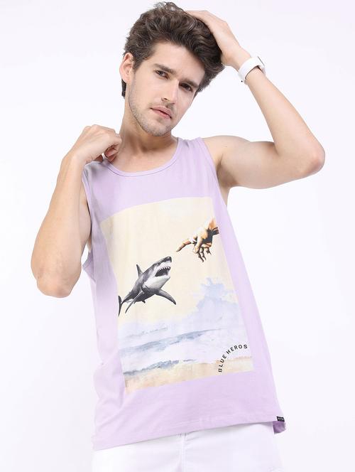 men round neck front print t-shirt - 21488054 - Very Small Image - 1