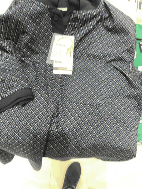 navy blue poly cotton pique tshirt - 21489260 - Very Small Image - 1