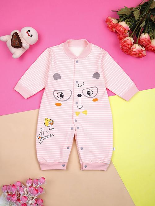 kids long sleeves printed romper - 21491589 - Very Small Image - 1