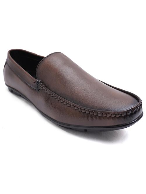 men brown slip on loafers - 21492491 - Very Small Image - 1