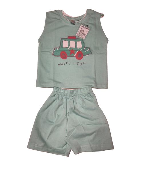 assorted cotton single jersey twin sets & dungree - 21492549 - Very Small Image - 1