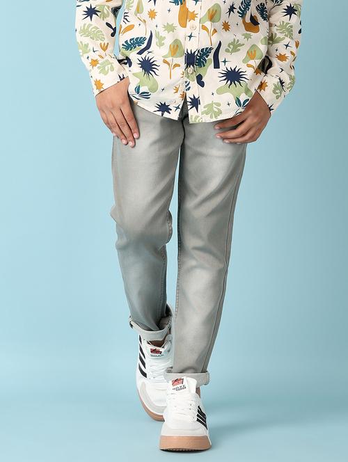 boys washed slim fit jeans - 21492836 - Very Small Image - 1