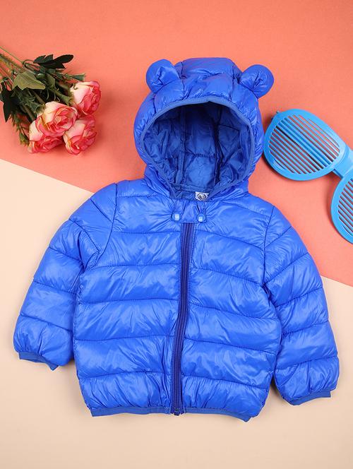 boys solid hooded bomber jacket - 21493188 - Very Small Image - 1