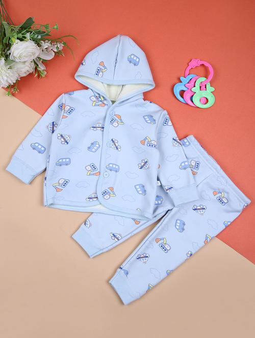 boys printed long sleeves full length set - 21493692 - Very Small Image - 1