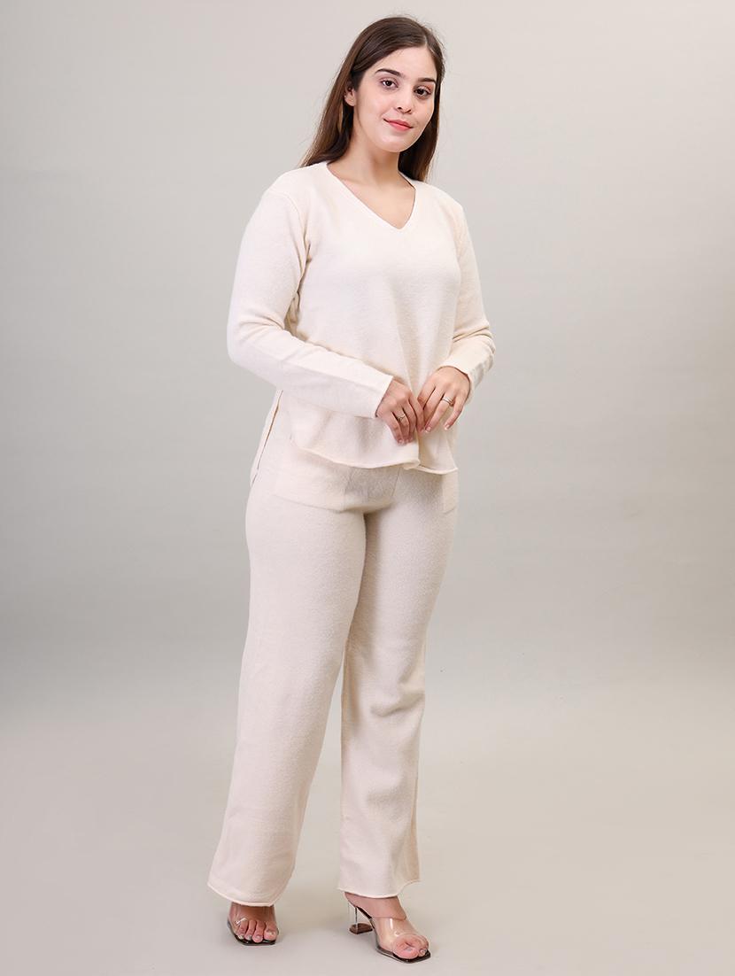 women full length self-designed co-ord set - 21494123 - Standard Image - 2
