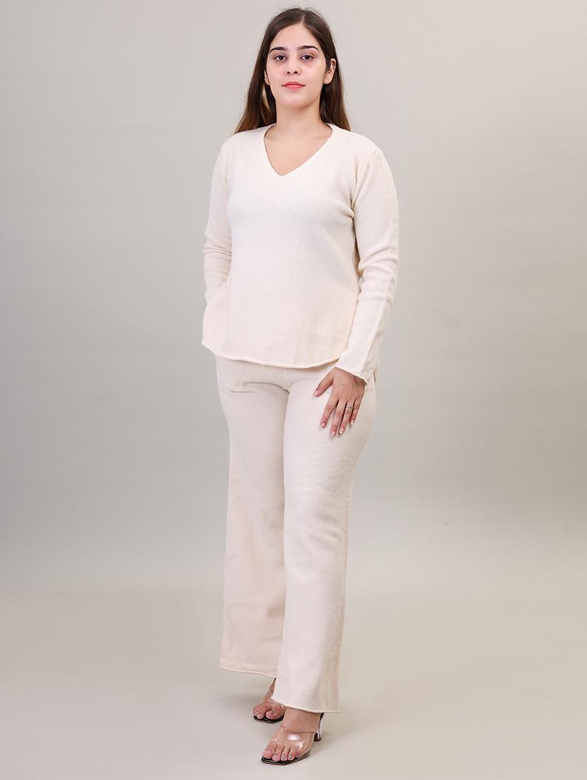 women full length self-designed co-ord set - 21494123 - Standard Image - 3