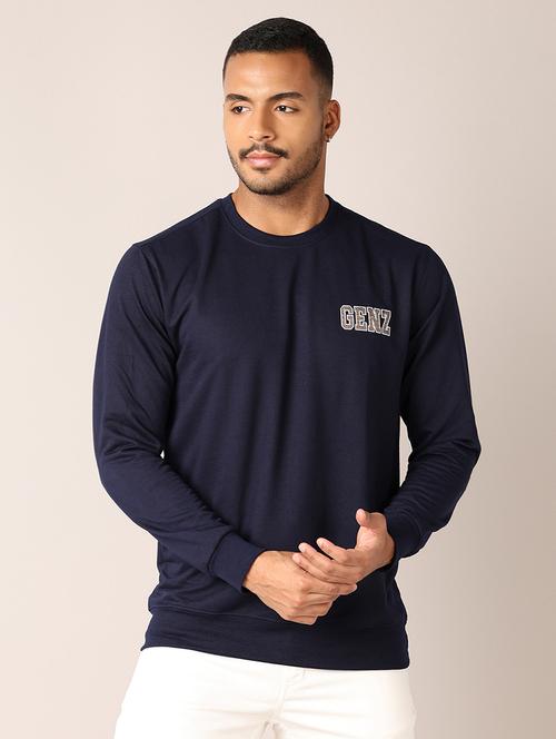 men long sleeve front & back printed sweatshirt - 21495230 - Very Small Image - 1