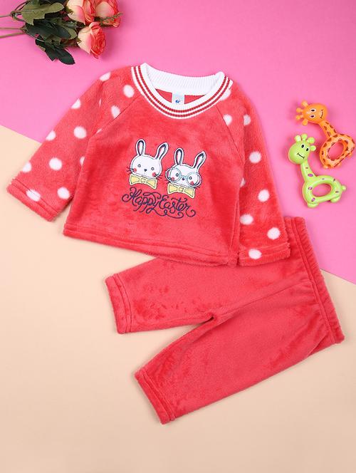 girls fuchsia self-designed full-length set - 21495282 - Very Small Image - 1