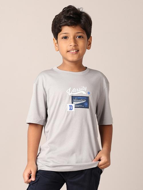 boys printed round neck t-shirt - 21495356 - Very Small Image - 1