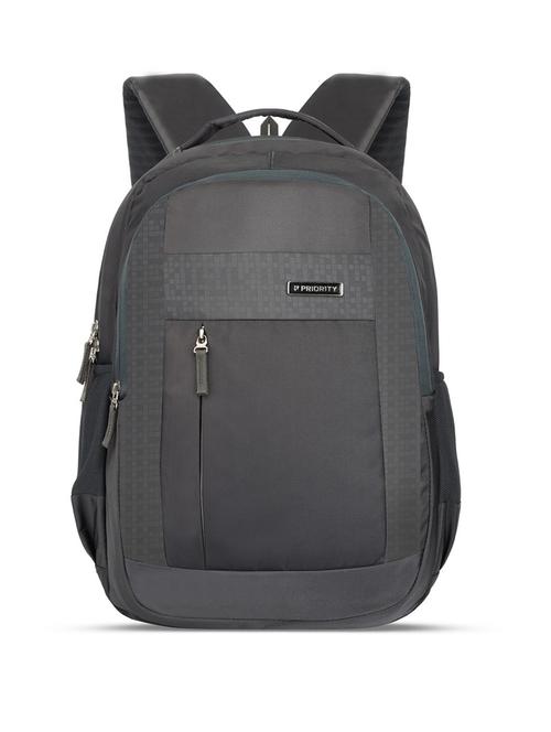 priority men solid laptop backpack  - 21496716 - Very Small Image - 1