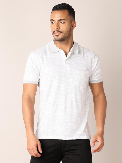 men short sleeve printed polo t-shirt - 21496783 - Very Small Image - 1