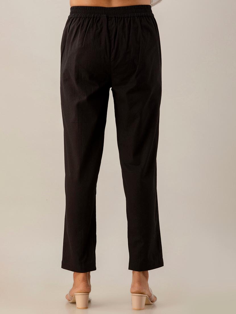 women mid-rise solid cigarette pant - 21497013 - Zoom Image - 2