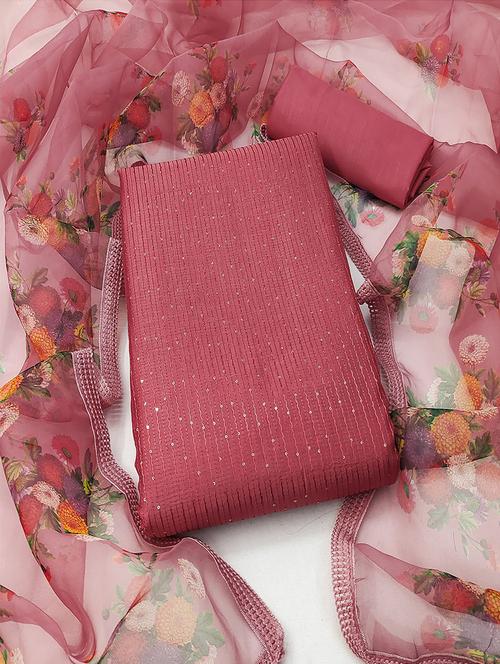 women embroidered unstitched suits - 21497400 - Very Small Image - 1