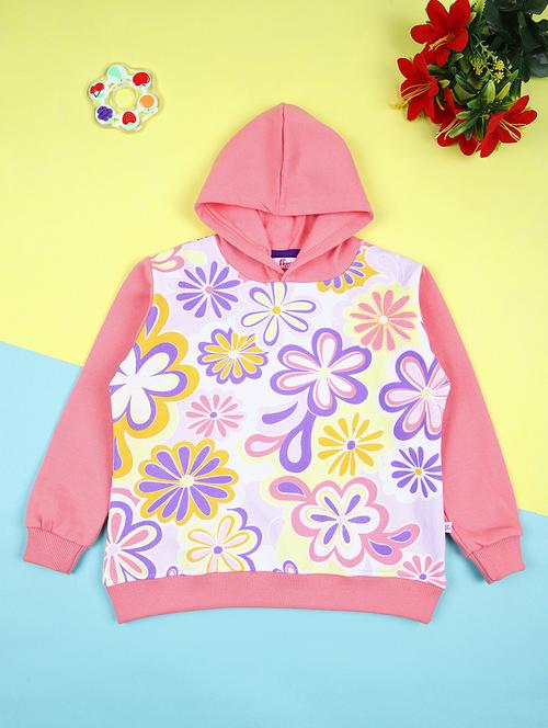 kids front print long sleeves sweatshirt - 21497484 - Very Small Image - 1