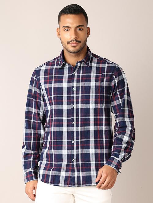 men collared short sleeves casual shirt  - 21497677 - Very Small Image - 1