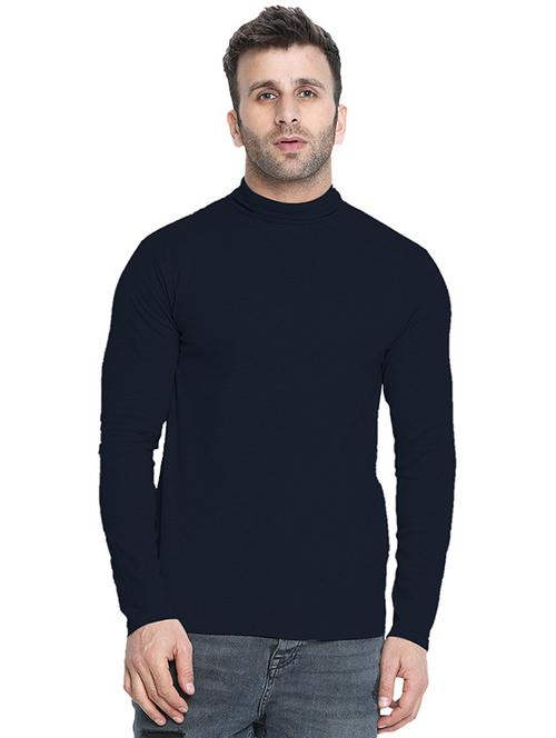 Men Long Sleeved Plain T-shirt - 21498446 - Very Small Image - 1