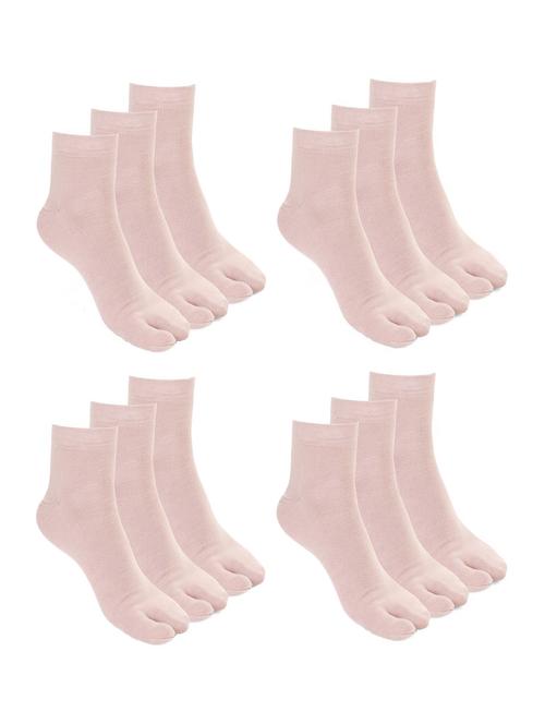 women pack of 12 toe seperator socks - 21499263 - Very Small Image - 1