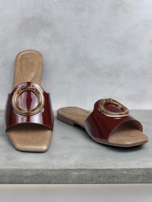 blue synthetic slip on sandals - 21500403 - Very Small Image - 1