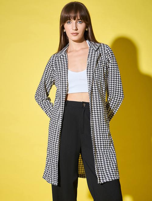 black houndstooth regular shrug - 21501244 - Very Small Image - 1