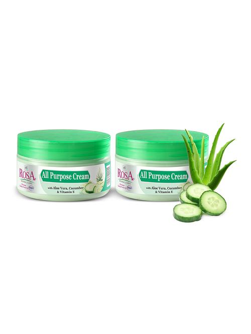 rosa all purpose cream with aloe vera, cucumber & vitamin e i moisturizing and soothing - 21502360 - Very Small Image - 1