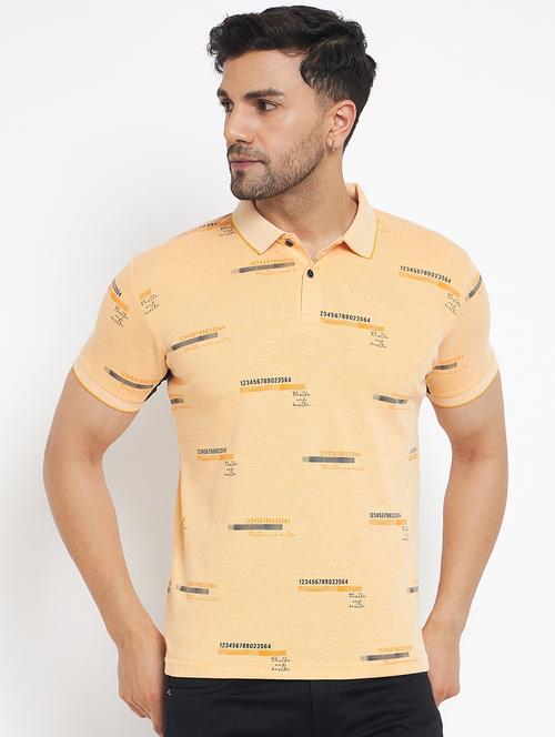 men polo neck printed t-shirt - 21502568 - Very Small Image - 1