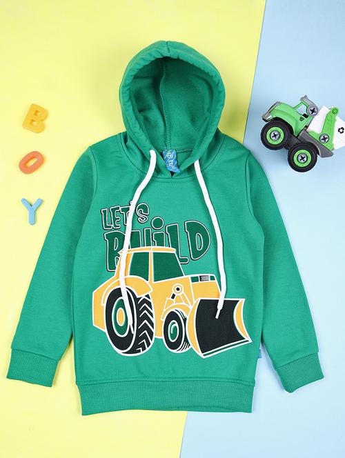 boys front print long sleeve sweatshirt - 21503391 - Very Small Image - 1