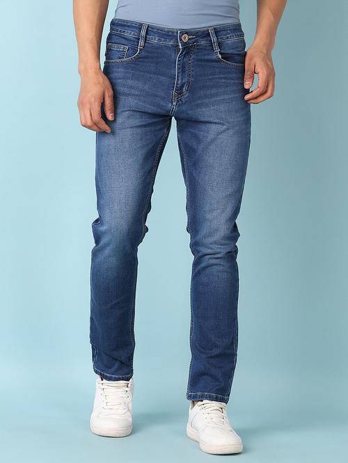 men solid mid rise slim fit jean - 21503583 - Very Small Image - 1