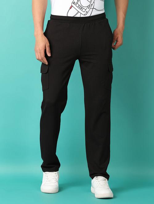 men mid rise solid cargo - 21505618 - Very Small Image - 1