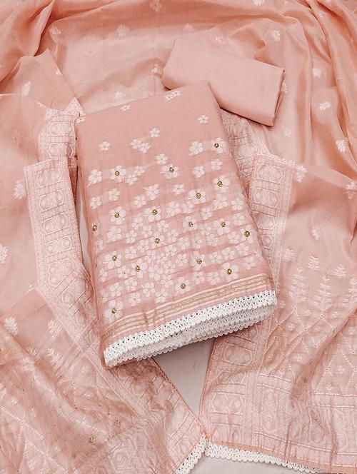 women embellished unstitched suit - 21507253 - Very Small Image - 1