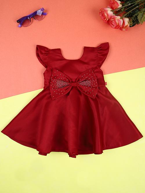 girls embellished party wear frock  - 21507720 - Very Small Image - 1