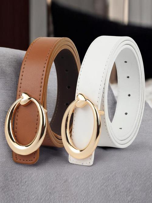 pack of 2 multi colored belt - 21508279 - Very Small Image - 1