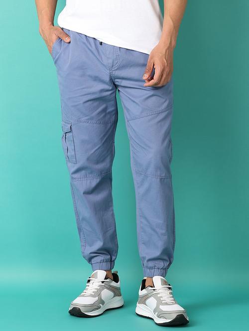 men mid-rise solid jogger - 21508543 - Very Small Image - 1